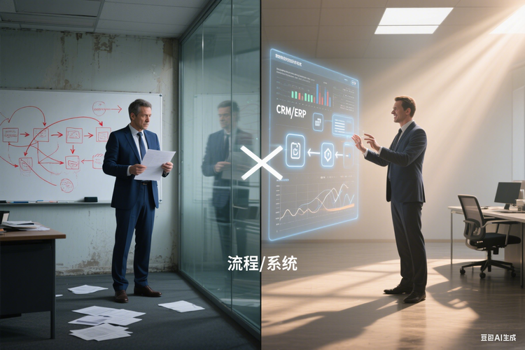 中小企业数字化转型，到底先改流程还是先上系统？